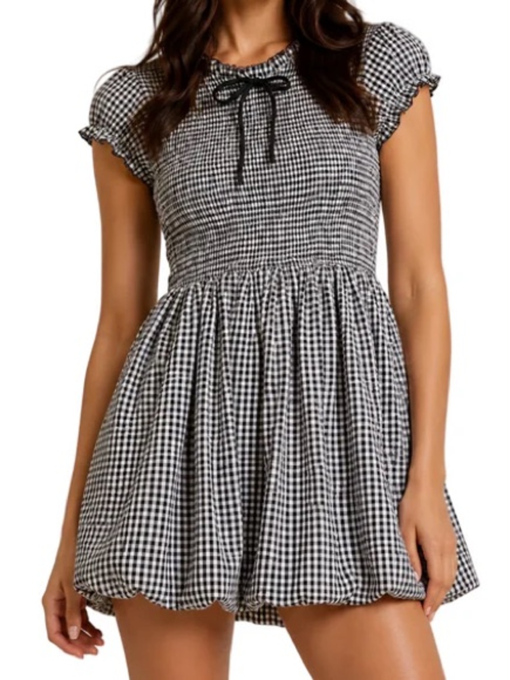 Isalis Gingham Dress